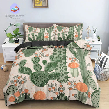 Housse de Couette Cactus Désert
